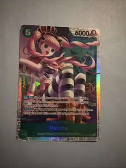 One Piece Card Game TCG Perona OP14-033 SR M/NM Condition - Image 1