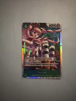 One Piece Card Game TCG Perona OP14-033 SR M/NM Condition - Image 2