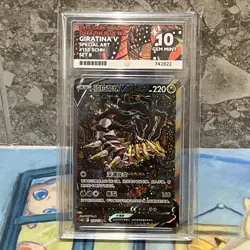 Pokemon TCG Giratina V Alt Art S-Chinese Lost Origin Card ACE 10 Gem mint - Image 1