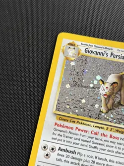 Pokemon Card Gym Challenge Set Holo Giovanni's Persian 8/132 WOTC - Image 5