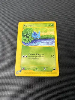 Pokemon Card Skyridge Nidoran 82/144 E Series Pokemon TCG - Image 2