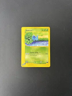 Pokemon Card Skyridge Nidoran 82/144 E Series Pokemon TCG - Image 3