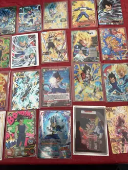 Dragon Ball Super Cards Vegeta Heroes SDBH Blood Of Saiyans Majin Dokkan NM - Image 3