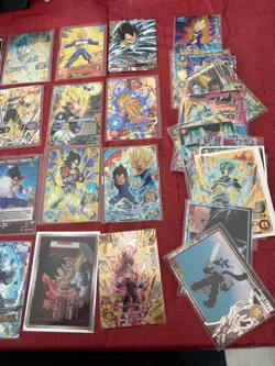 Dragon Ball Super Cards Vegeta Heroes SDBH Blood Of Saiyans Majin Dokkan NM - Image 4