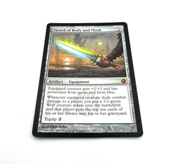 MTG Sword of Body and Mind Scars of Mirrodin #208 Magic The Gathering Card LP - Image 3