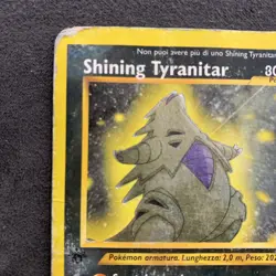 Pokemon Card Shining Tyranitar 1 Edizione - Neo Destiny - 113/105 - Ita - Poor - Image 3
