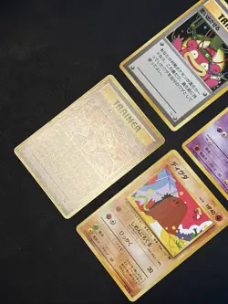Pokemon TCG: Rocket & Gym JPN 4 Card Lot Ft. Imposter Oaks Revenge - Image 4