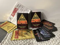 Illuminati New World Order Card Game Two Sealed Packs Plus Two Box Card Bundle - Image 1