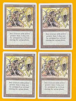 MTG MEEKSTONE (x4) Revised (OldManMTG 009-267) - Image 1