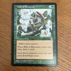 MTG 4x Wall of Blossoms Stronghold Set Uncommon Magic The Gathering - Image 4