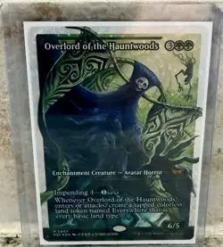 Overlord of the Hauntwoods : NM-NP: (Fracture Foil) Duskmourn MTG - Image 1
