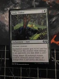 Snake Umbra - Ultimate Masters - Magic The Gathering - MTG - Image 1