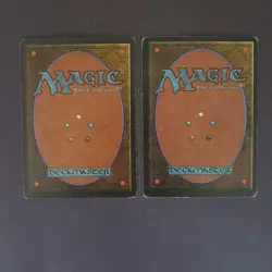 MTG Magic the Gathering Library of Leng Revised Edition x2 HP Heavy Play - Image 2