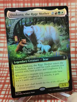 Duskana, the Rage Mother Extended Art Murders at Karlov Manor Foil #312 - Image 2