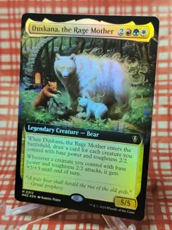 Duskana, the Rage Mother Extended Art Murders at Karlov Manor Foil #312 - Image 3