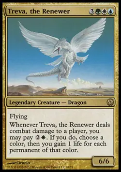Treva, the Renewer Light Play, English Magic the Gathering MTG Duel Decks: Phyre - Image 1