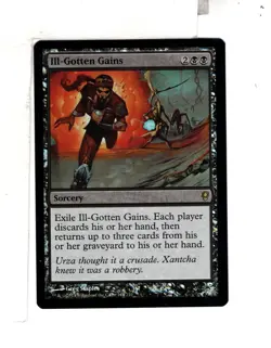 MTG SkeenAB Ill-Gotten Gains FOIL from Conspiracy. NM. - Image 1