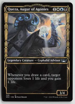 Queza, Augur of Agonies (Showcase) U Streets of New Capenna 326 NM - Image 1