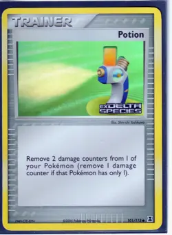 2005 POKEMON POTION 101/113 Ex DELTA SPECIES - REVERSE HOLO -STAMPED - NM/M - Image 1