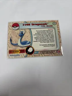 2000 Topps Pokemon TV 1st Edition Series 3 Non Holo #148 Dragonair Blue Label - Image 5