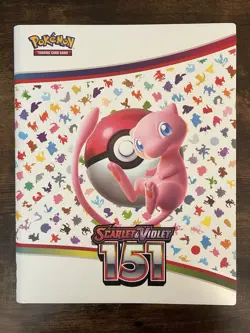 Pokemon SV 151 Complete Base Set + Binder + Promos - Image 1