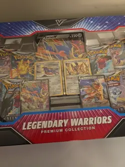 Pokemon TCG Sword and Shield Legendary Warriors Premium Collection Box BRAND NEW - Image 3