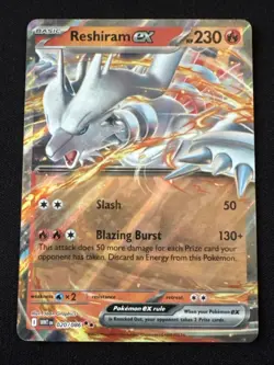 Reshiram Ex 20/86 White Flare WHT -Near Mint- Pokemon TCG - Image 1
