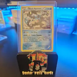 Pokemon XY Black Star Promo XY160 Black Kyurem Holo - Image 1