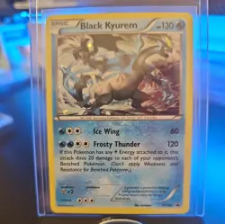 Pokemon XY Black Star Promo XY160 Black Kyurem Holo - Image 2
