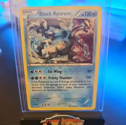Pokemon XY Black Star Promo XY160 Black Kyurem Holo - Image 4
