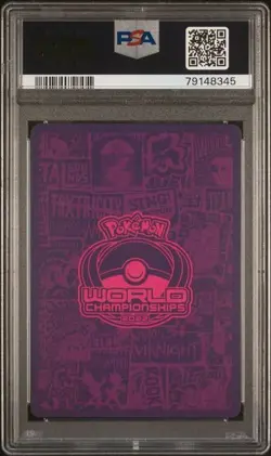 Genesect V (The Shape of Mew) Pokemon World Championships 2022 Decks #185 PSA 9 - Image 2