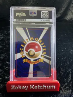 1999 POKEMON JAPANESE CD PROMO #9 BLASTOISE HOLO PSA 9 Mint - Image 2
