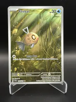 Pokemon TCG - Feebas Illustration Rare Full Art Holo Surging Sparks 198/191 - Image 1