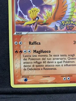 Ho-Oh Pokemon Day 2006 EX Forze Segrete 27/115 ITA - Carta Pokemon Promo - Image 5