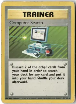 Computer Search, Pokemon Base Set Rare, 071/102 HP - Image 1