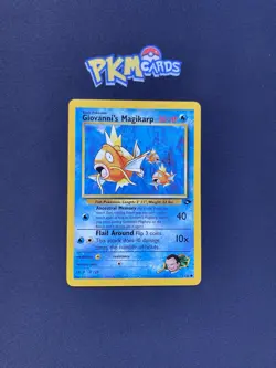 Pokemon TCG Giovanni's Magikarp Gym Challenge 73/132 Regular LP. - Image 1
