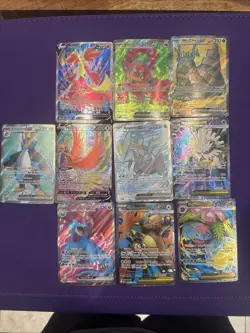 NEAR MINT POKEMON FULL ART LOT MEGA EVOLUTION AND OTHER SETS PACK FRESH - Image 1