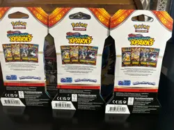 Pokemon Collector Chest Fall Tin TCG New Factory Sealed 3 Boosters From Sparks - Image 5