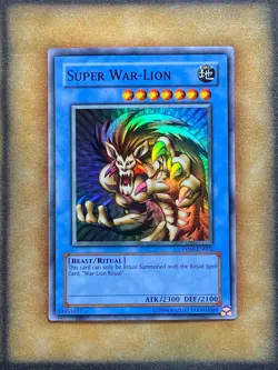 Yugioh Super War-Lion PP02-EN001 Super Rare NM - Image 1