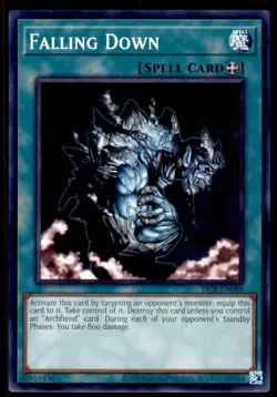 YuGiOh! Falling Down - DCR-EN088 - UNLIMITED EDITION - NM/M - Image 1