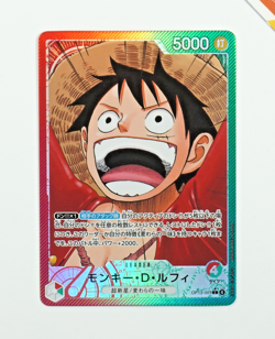 One Piece Monkey.D.Luffy #OP13-001 Carrying On His Will Japanese Alternate Art - Image 1