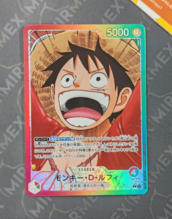 One Piece Monkey.D.Luffy #OP13-001 Carrying On His Will Japanese Alternate Art - Image 2