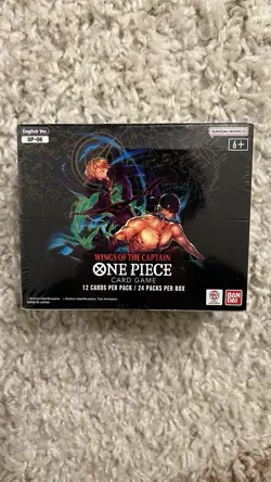 One Piece TCG OP06 Wings Of The Captain Booster Box Sealed English - Image 1