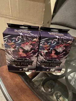 ONE PIECE ENGLISH Ultimate Deck the Three Captains ST-10 IN HAND x2 - Image 1