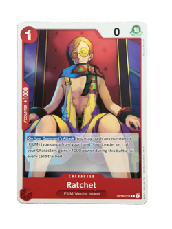 New: One Piece CCG Ratchet OP06-014 Wings of the Captain Regular Common - Image 1