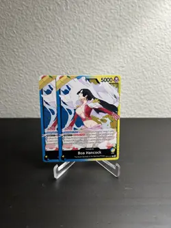 2025 One Piece TCG: OP14-120 Crocodile & OP14-112 Boa Hancock X2 Lot - Image 1