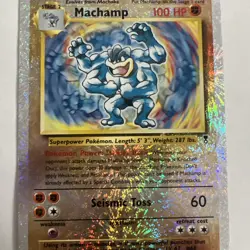 Pokemon TCG Machamp Legendary Collection Reverse Holo Holo Card 15/110 - Image 3