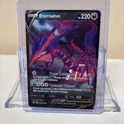ETERNATUS V SWSH064 Black Star Promo Ultra Rare Pokemon Card Mint/Near Mint - Image 1