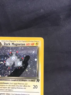 Pokemon Cards: Team Rocket Rare Holo: Dark Magneton 11/82 - Image 4