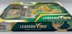 Pokemon Cards - Leafeon Vstar Special Collection Box - SEALED - Evolving Fusion - Image 5